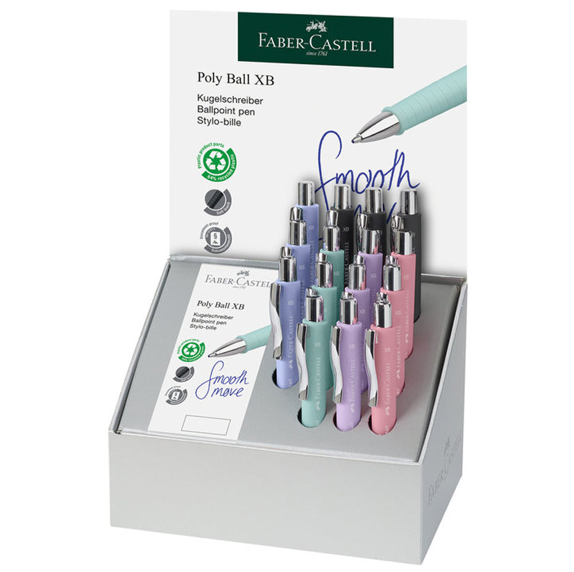 DISPLAY 15 BUC PIX POLY BALL XB FABER-CASTELL DISPLAY 15 BUC PIX POLY BALL XB FABER-CASTELL
